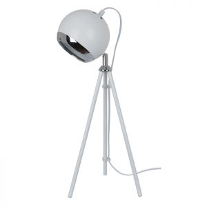 Настольная лампа ESEO белый/хром E27 1*40W 220V арт.3384/1T ― интернет-магазин Свет Вокруг