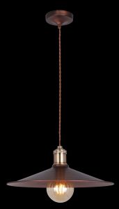 Подвесной светильник Jingle кофейный E27 1*60W 220W арт. T028-01-R ― интернет-магазин Свет Вокруг
