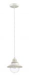 Подвесной светильник SANDRINA белый/зол.патина/стекло E14 1*60W 220V арт.3248/1