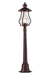 Фонарный столб уличный La Rambla коричневый E27 100W*1 220V арт. S104-119-51-R ― интернет-магазин Свет Вокруг